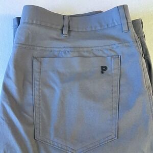 Public Rec Men Gray Game Changer Pants Stretch Golf Work Casual Sz 42X30 (40X28)